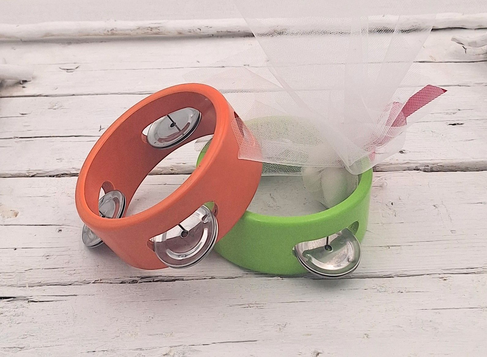 Μπομπονιέρα ξύλινο ντέφι σε τέσσερα χρώματα