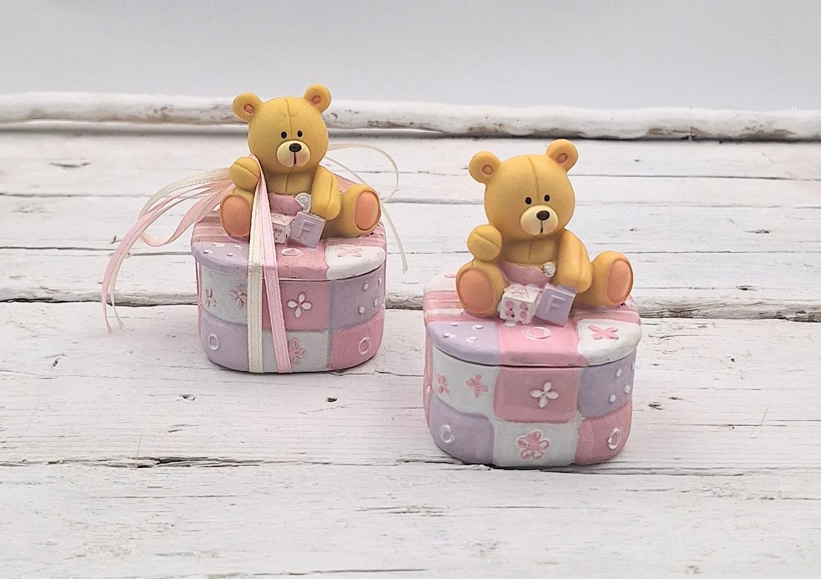 Μπομπονιέρα κουτάκι με αρκουδάκι