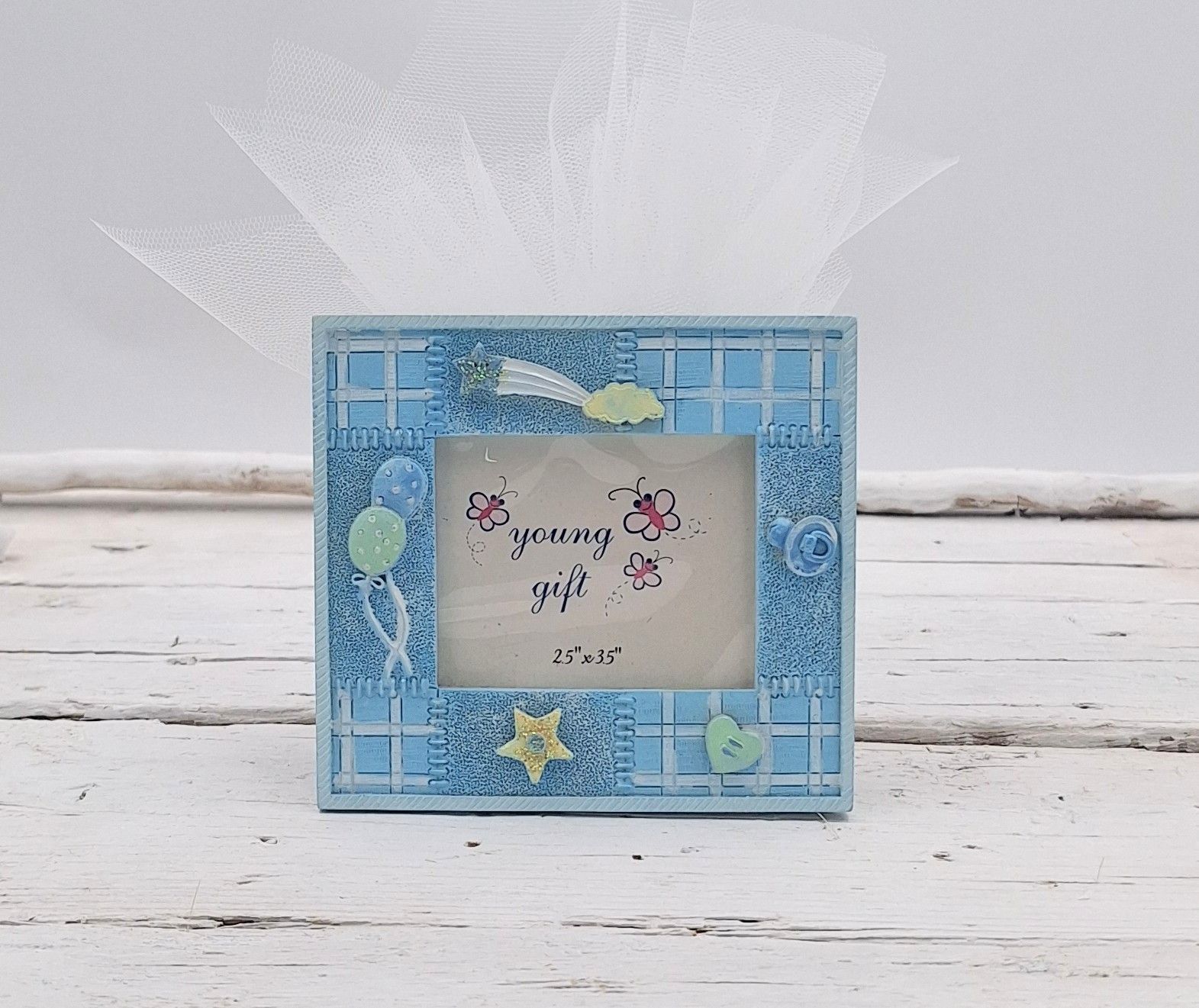 Μπομπονιέρα φωτογραφοθήκη με αστέρι