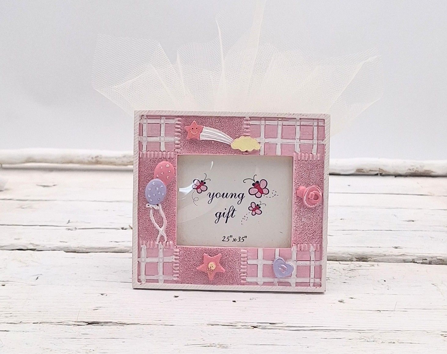 Μπομπονιέρα φωτογραφοθήκη με αστέρι